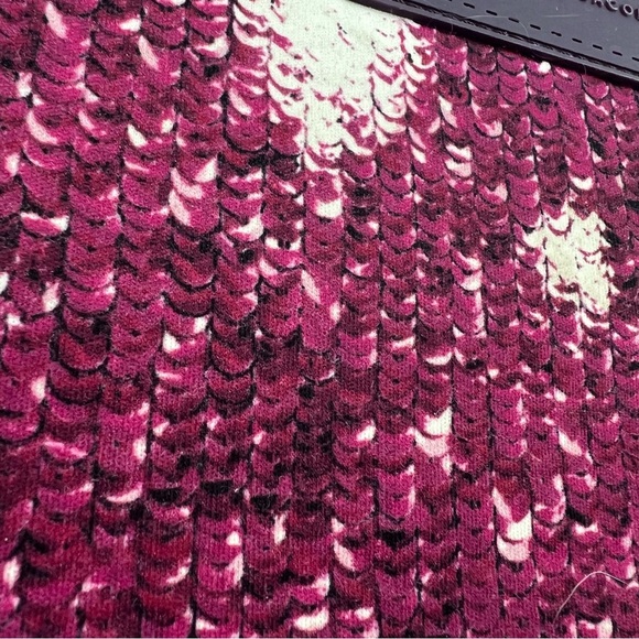 Marc Jacob’s Vintage Laptop Case Bag 14x10.5” Designer Maroon Purple Pattern - Picture 4 of 5